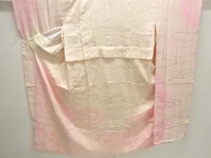 アンティーク　絞り鶴模様振袖用長襦袢（刺繍衿付）